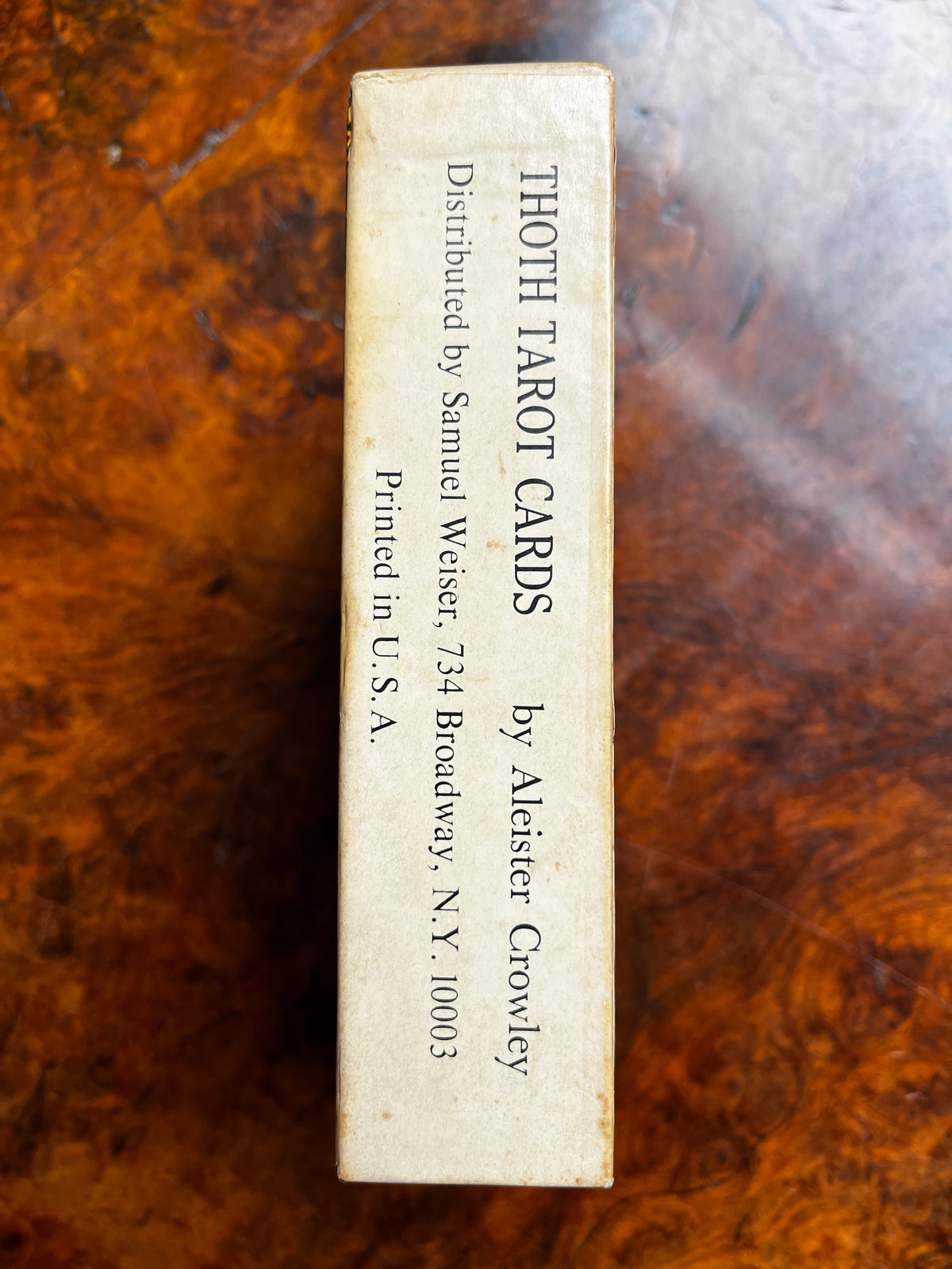 Thoth Tarot Cards - Aleister Crowley & Frieda Harris (Samuel Weiser Edition 1973 - "Version B")