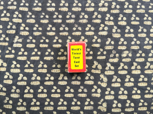 World's Tiniest Tarot Card Set - 1969