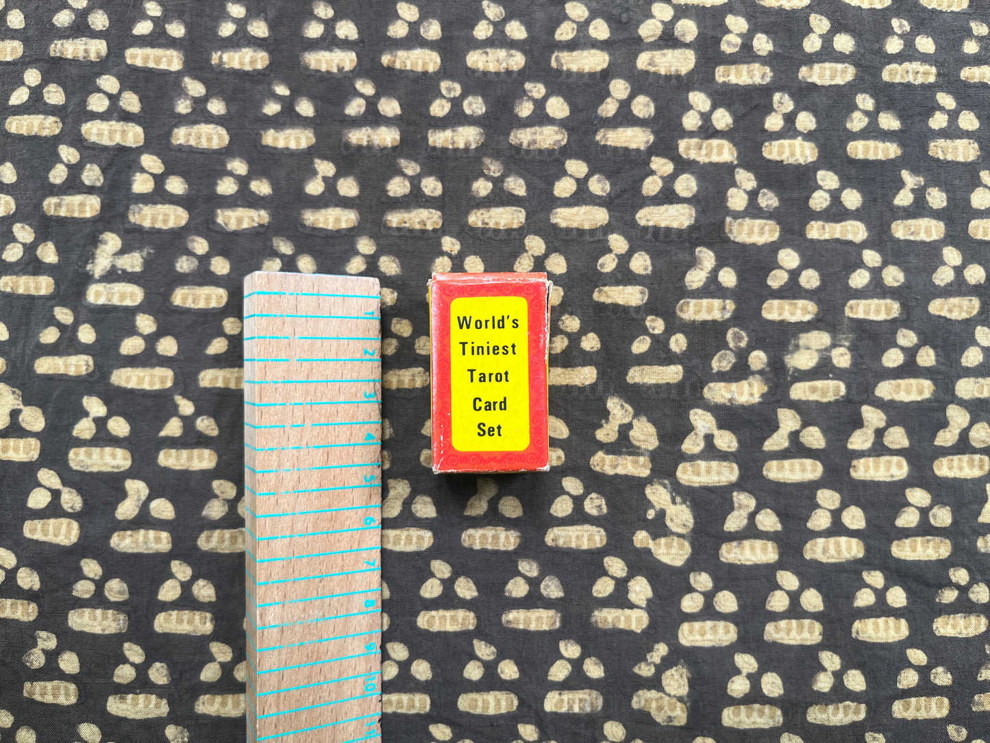 World's Tiniest Tarot Card Set - 1969
