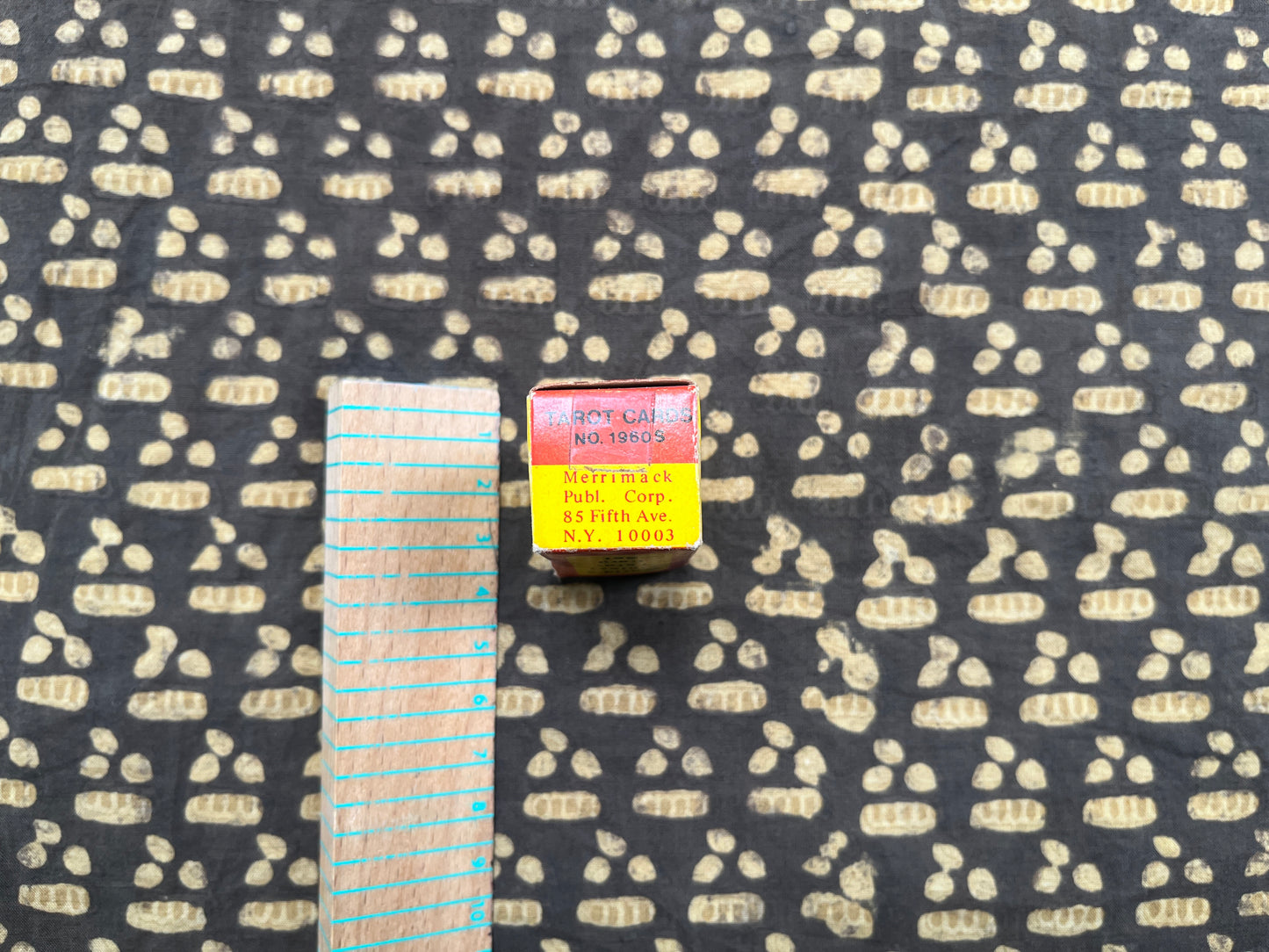 World's Tiniest Tarot Card Set - 1969
