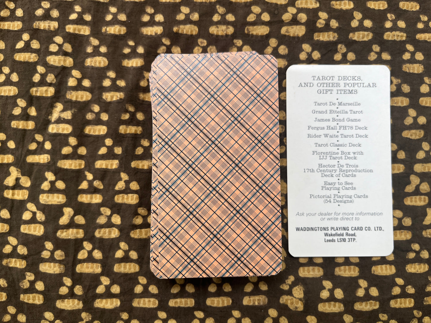 Swiss Tarot Deck