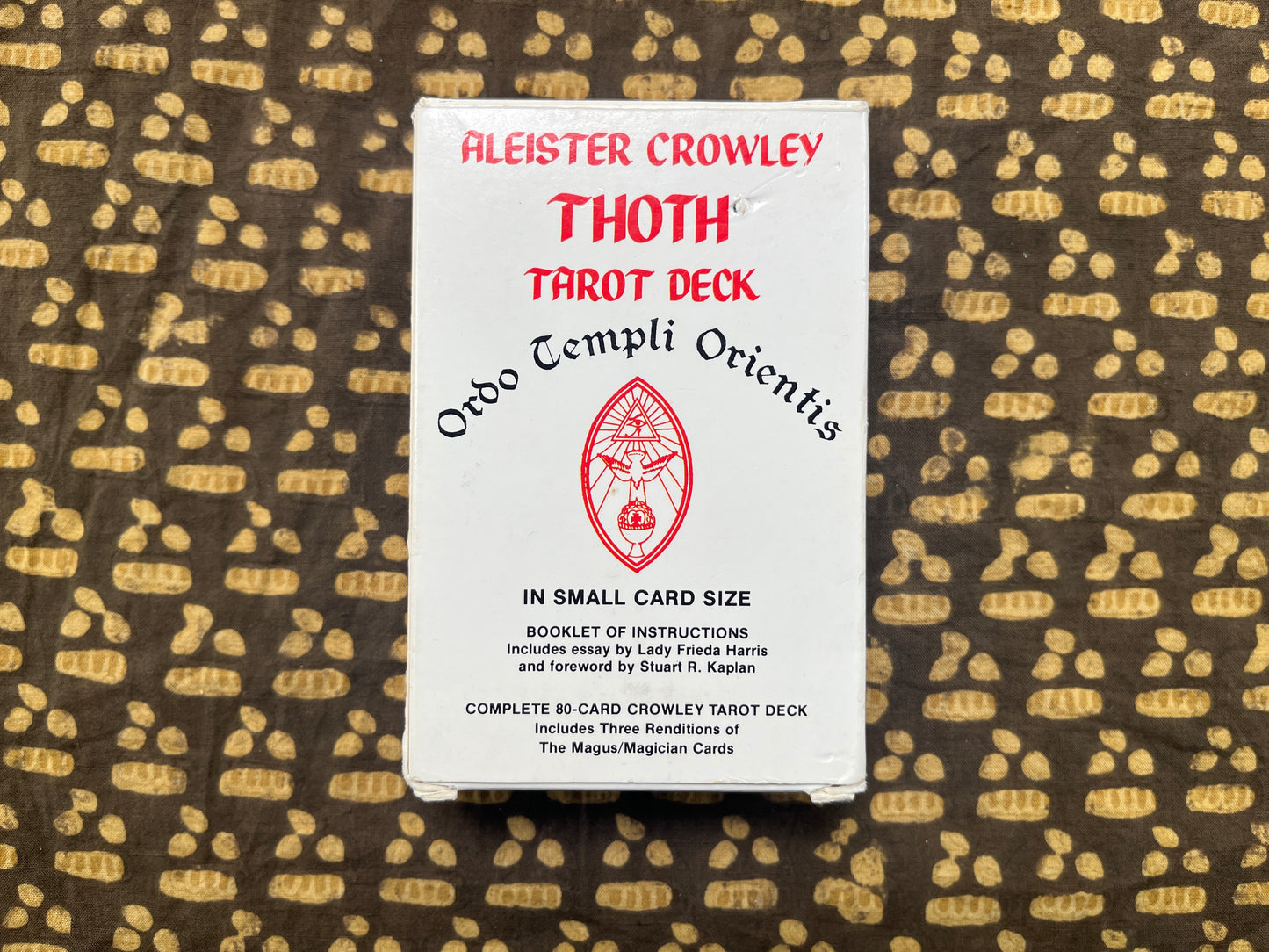 Aleister Crowley Thoth Tarot Deck - 78 Cards