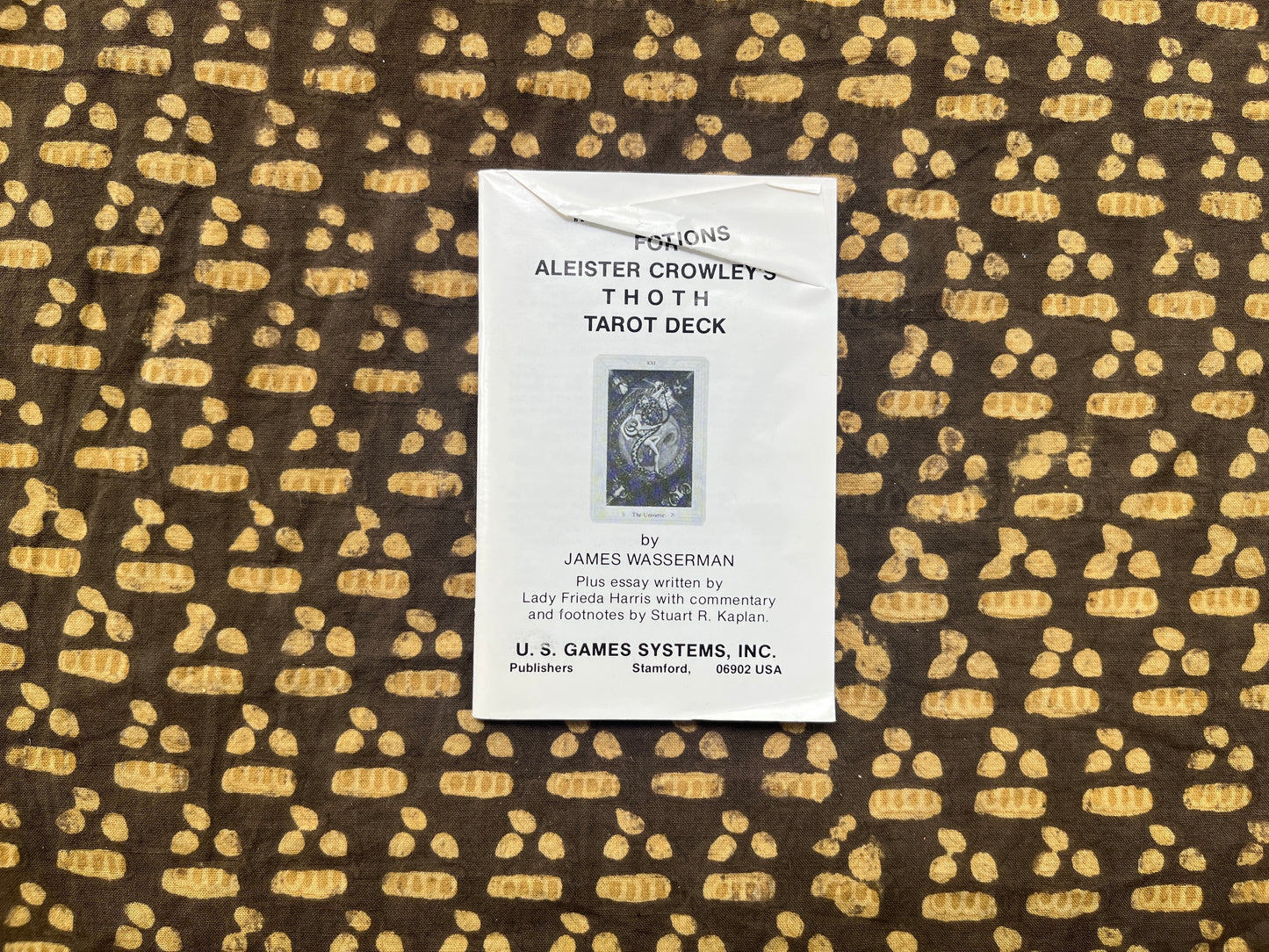 Aleister Crowley Thoth Tarot Deck - 78 Cards