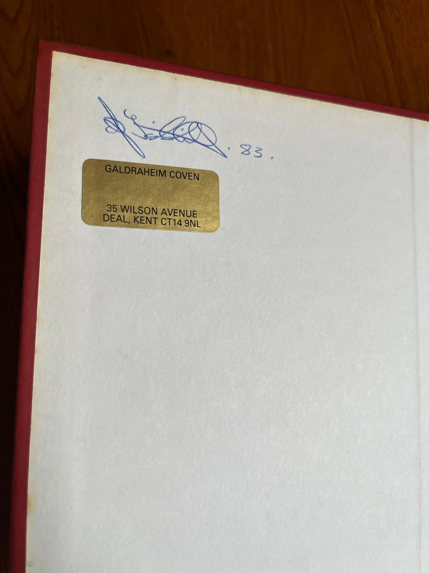 The Golden Dawn - R A Gilbert (First Edition Hardback)