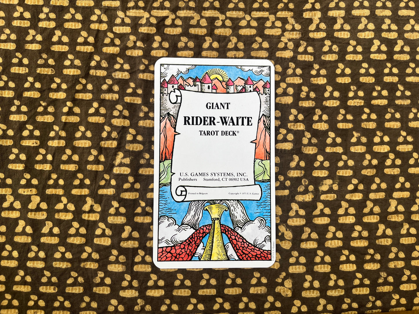 Giant Rider-Waite Smith Tarot Deck