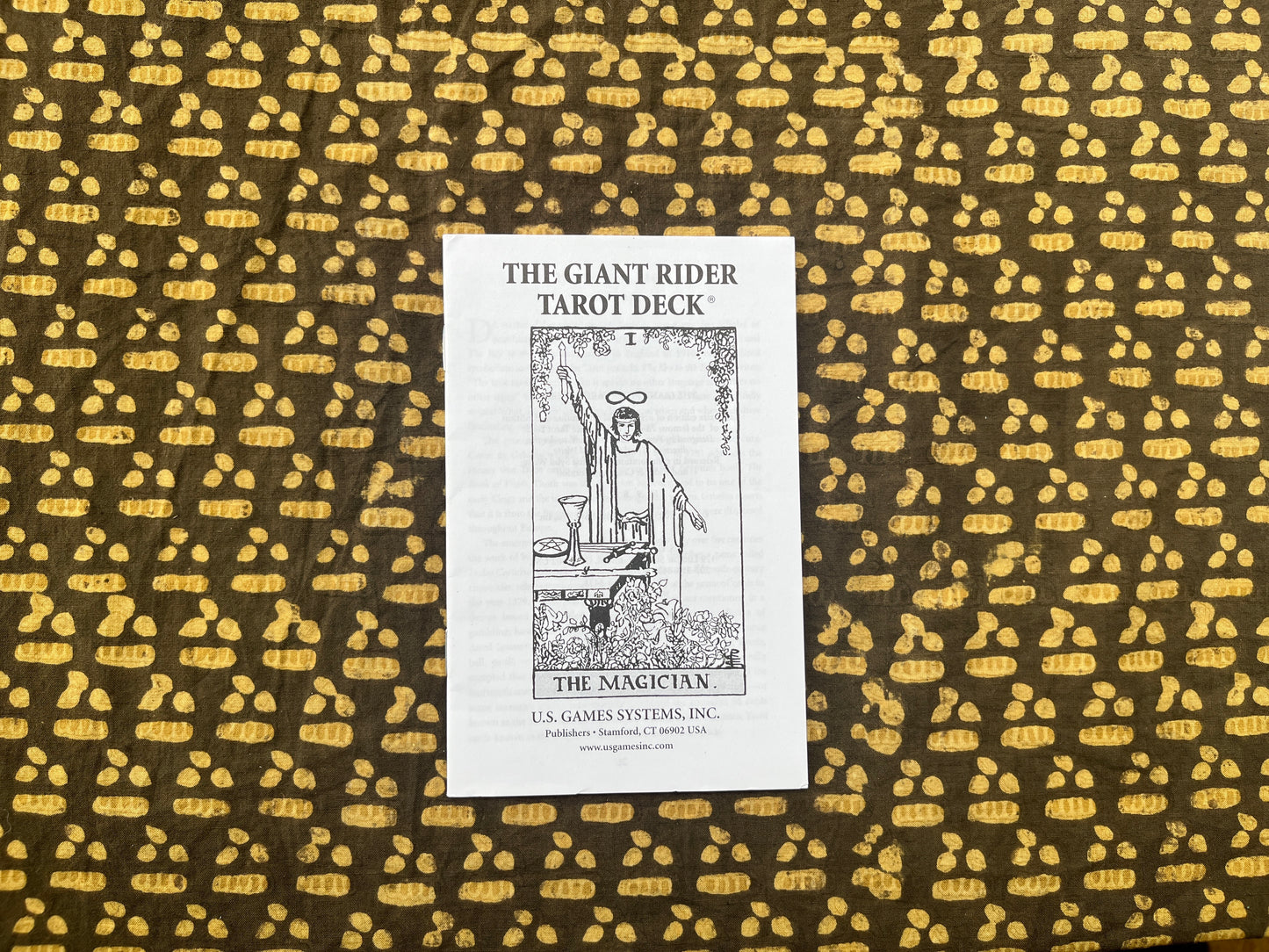 Giant Rider-Waite Smith Tarot Deck