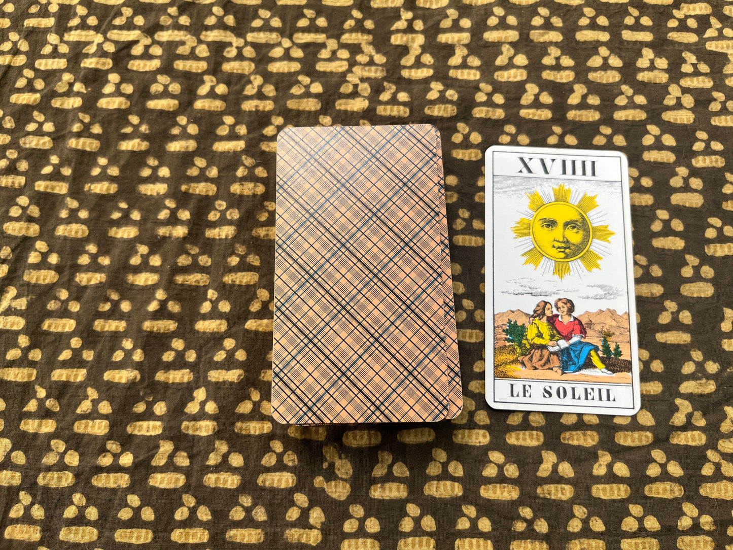 Tarot Fortune Telling Game Box Set - including deck, book and spread sheet