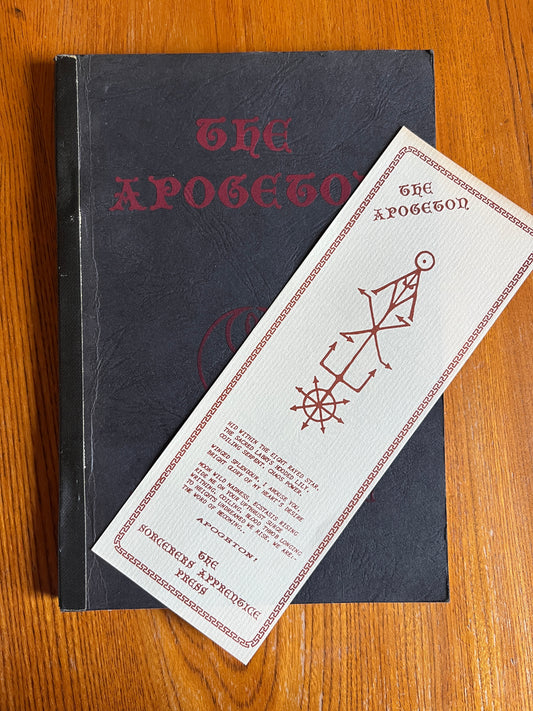 The Apogeton - Alawn Tickhill (Signed First Edition, ex-libris Alawn Tickhill)