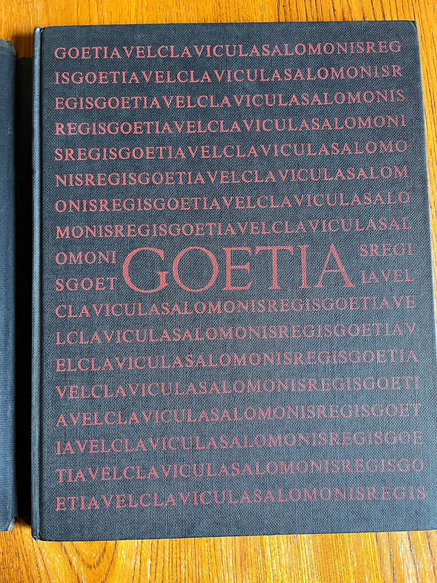 The Book of the Goetia of Solomon the King - Aleister Crowley (First Facsimile Edition 1976)