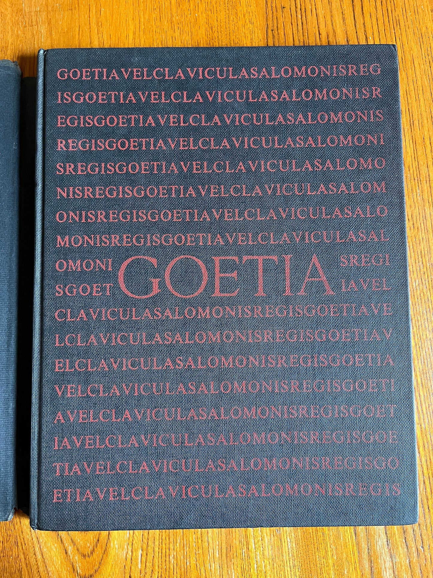 The Book of the Goetia of Solomon the King - Aleister Crowley (First Facsimile Edition 1976)