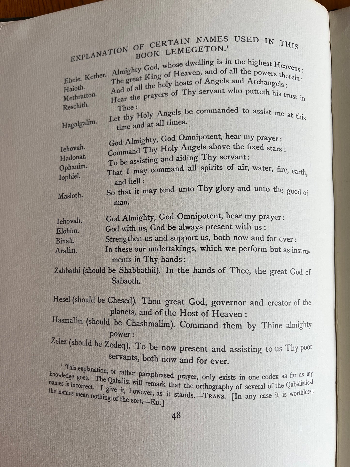 The Book of the Goetia of Solomon the King - Aleister Crowley (First Facsimile Edition 1976)