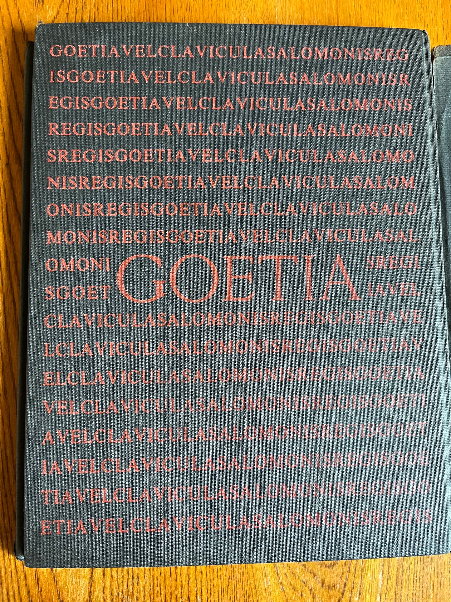 The Book of the Goetia of Solomon the King - Aleister Crowley (First Facsimile Edition 1976)
