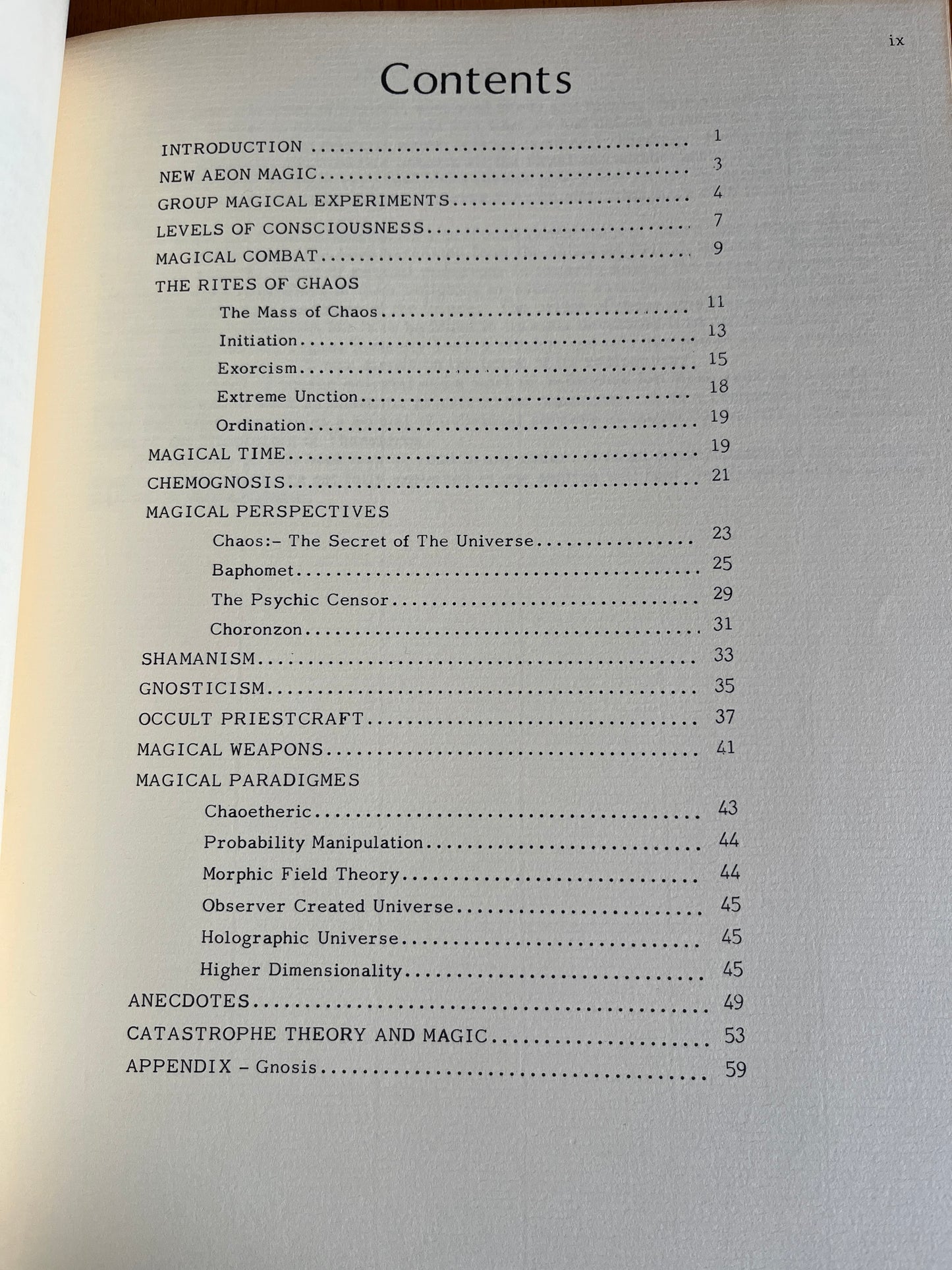 Psychonaut - Peter Carroll (First Edition, Rare)