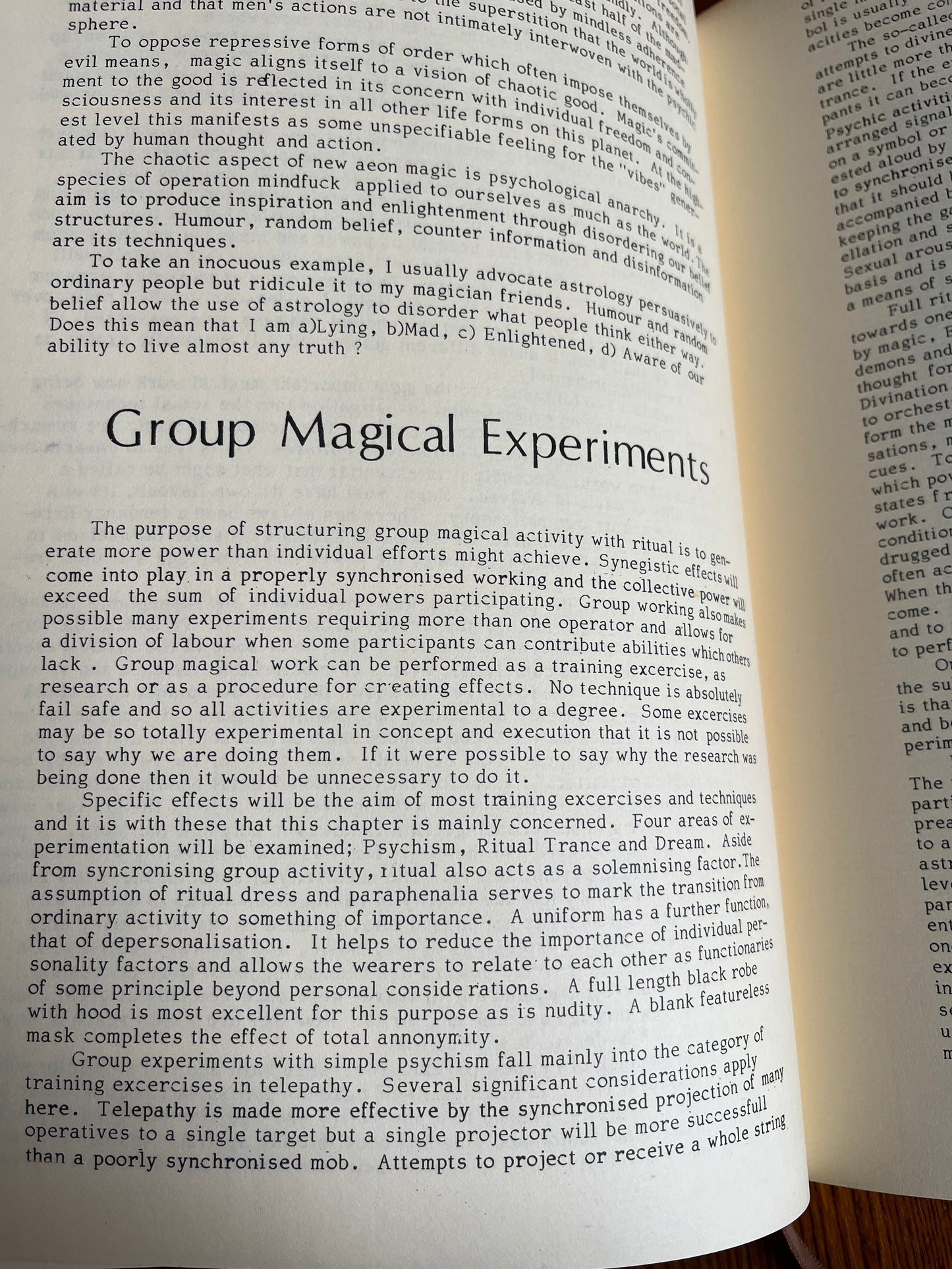 Psychonaut - Peter Carroll (First Edition, Rare)
