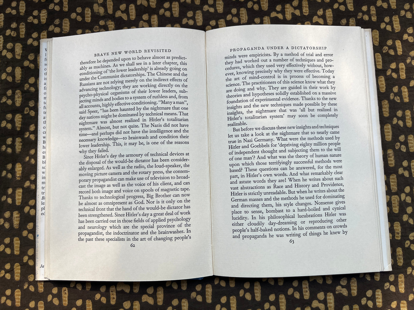 Brave New World Revisited [First Edition] - Aldous Huxley