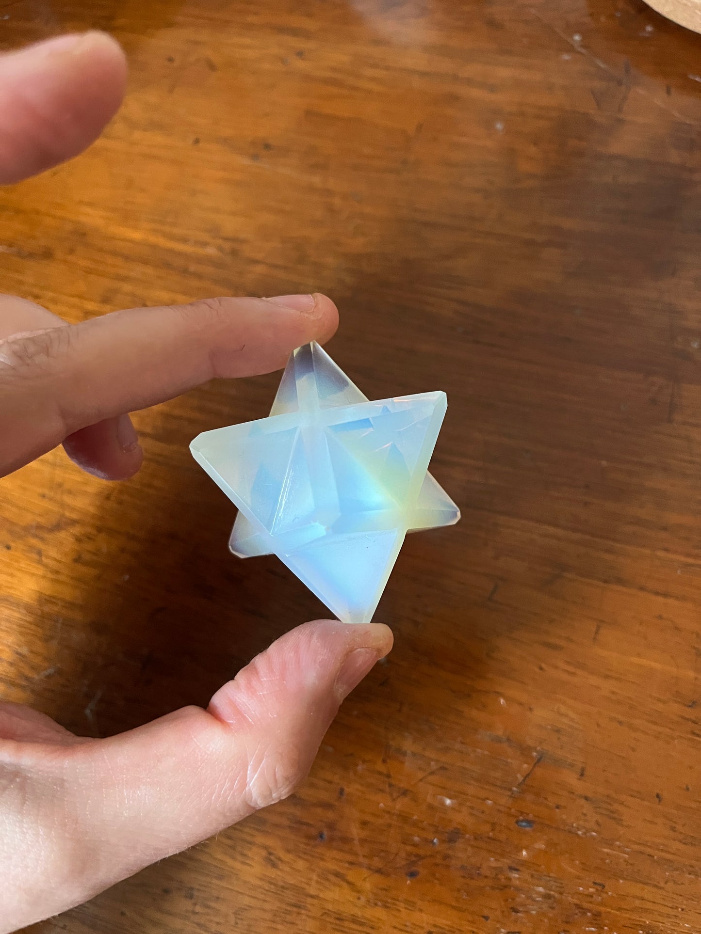 Opalite Merkaba Star