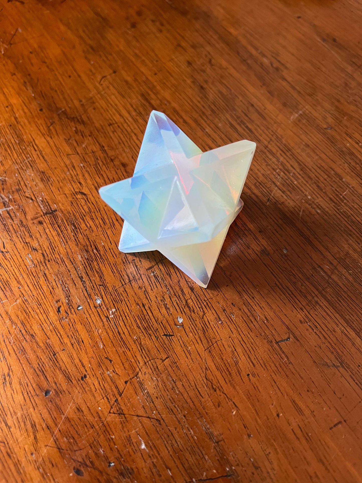 Opalite Merkaba Star
