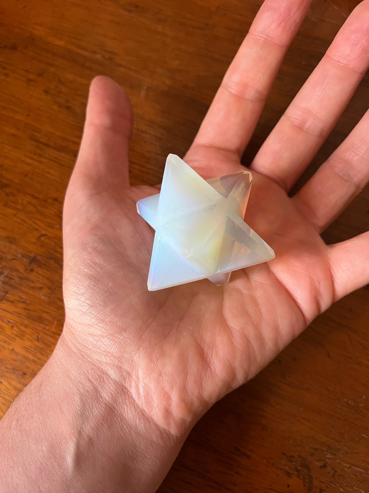 Opalite Merkaba Star