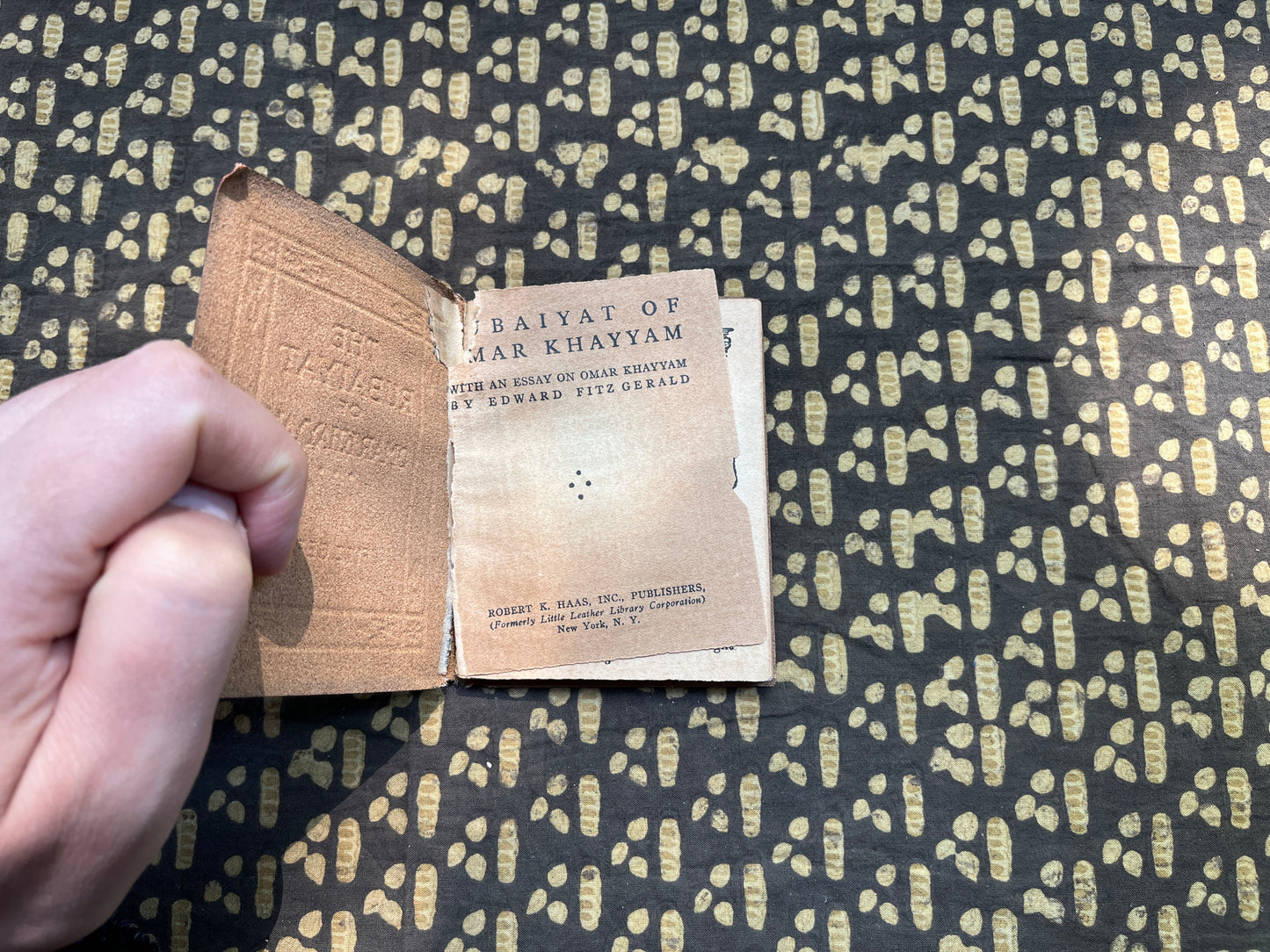 Rubaiyat - Omar Khayyam [Miniature]