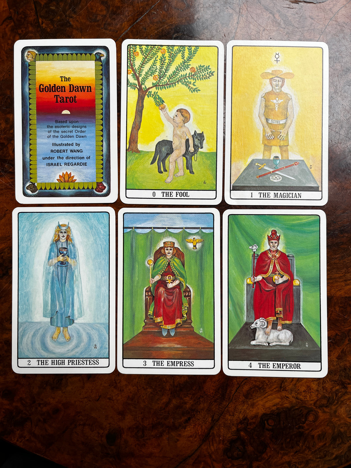 The Golden Dawn Tarot - Regardie & Wang (1978)