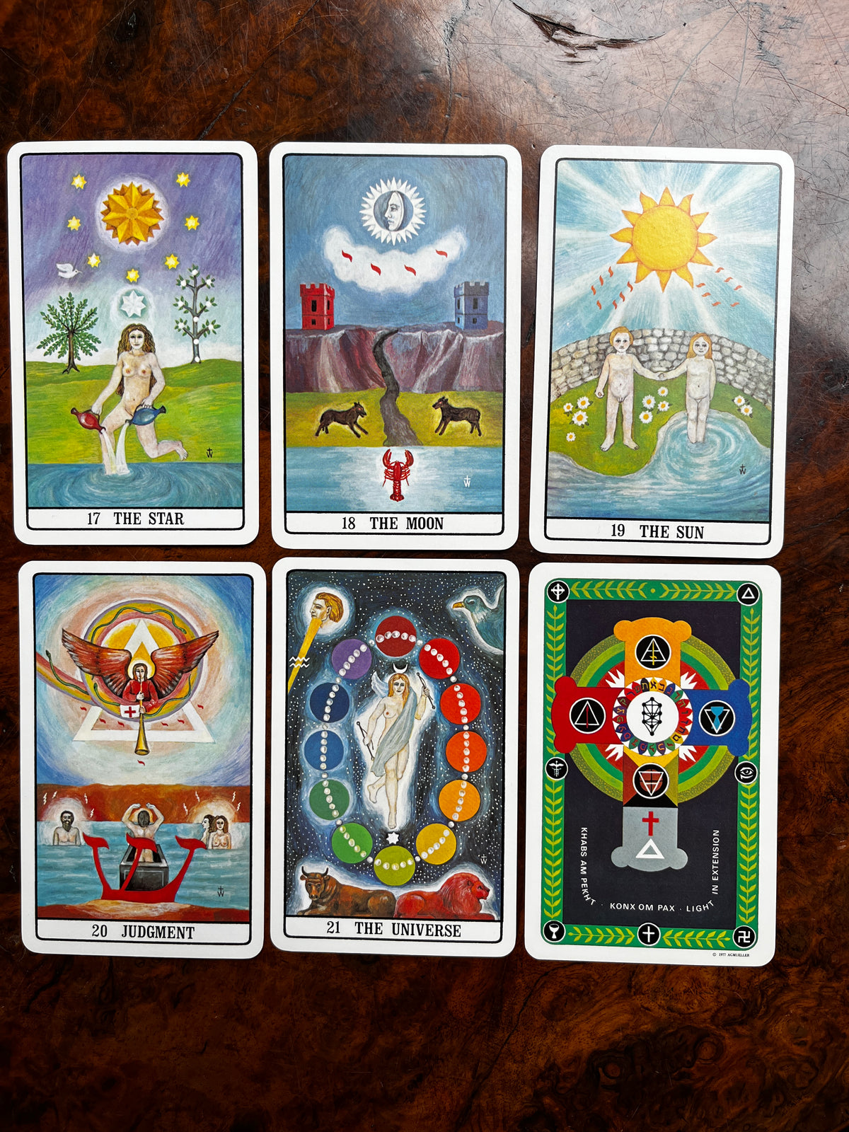 The Golden Dawn Tarot - Regardie & Wang (1978)