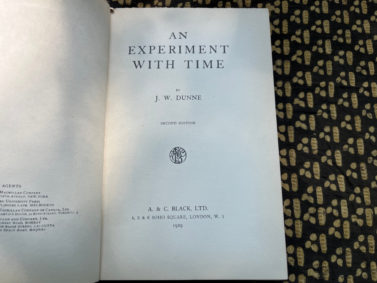 An Experiment with Time - J.W. Dunne