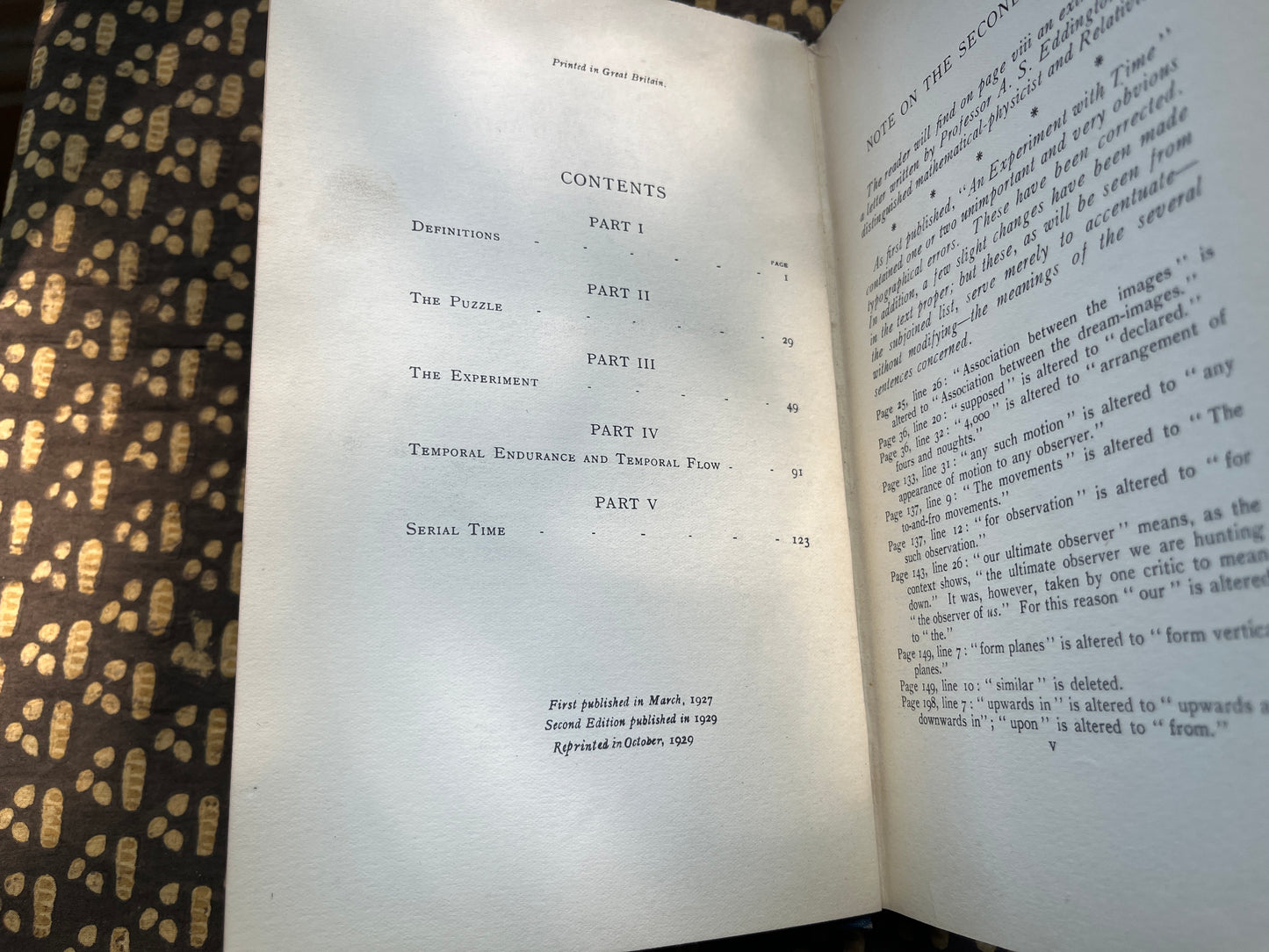 An Experiment with Time - J.W. Dunne