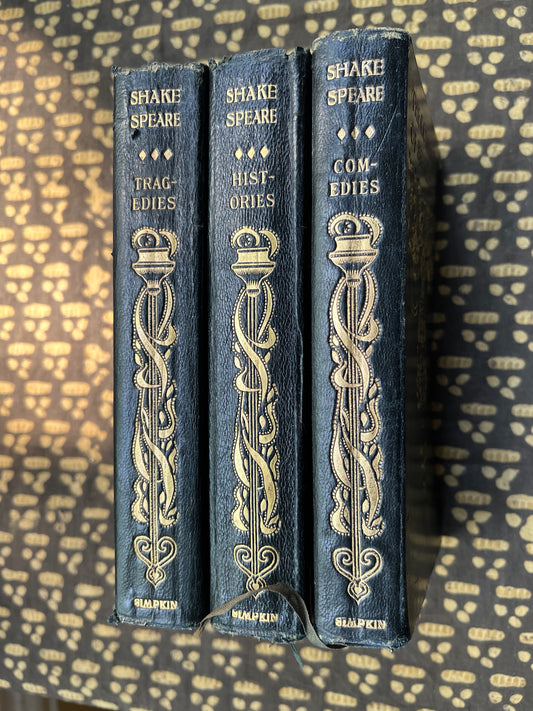 Shakespeare’s Comedies, Tragedies, Histories & Poems [3 volumes]