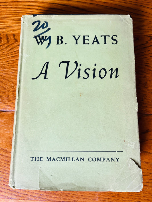 A Vision - WB Yeats & George Yeats (1938 First US Edition of Version "B")
