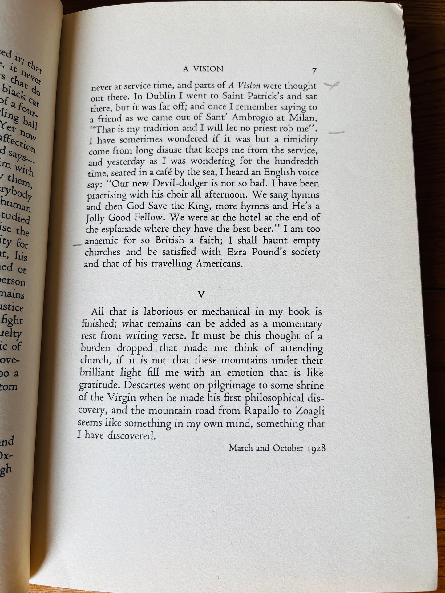 A Vision - WB Yeats & George Yeats (1938 First US Edition of Version "B")