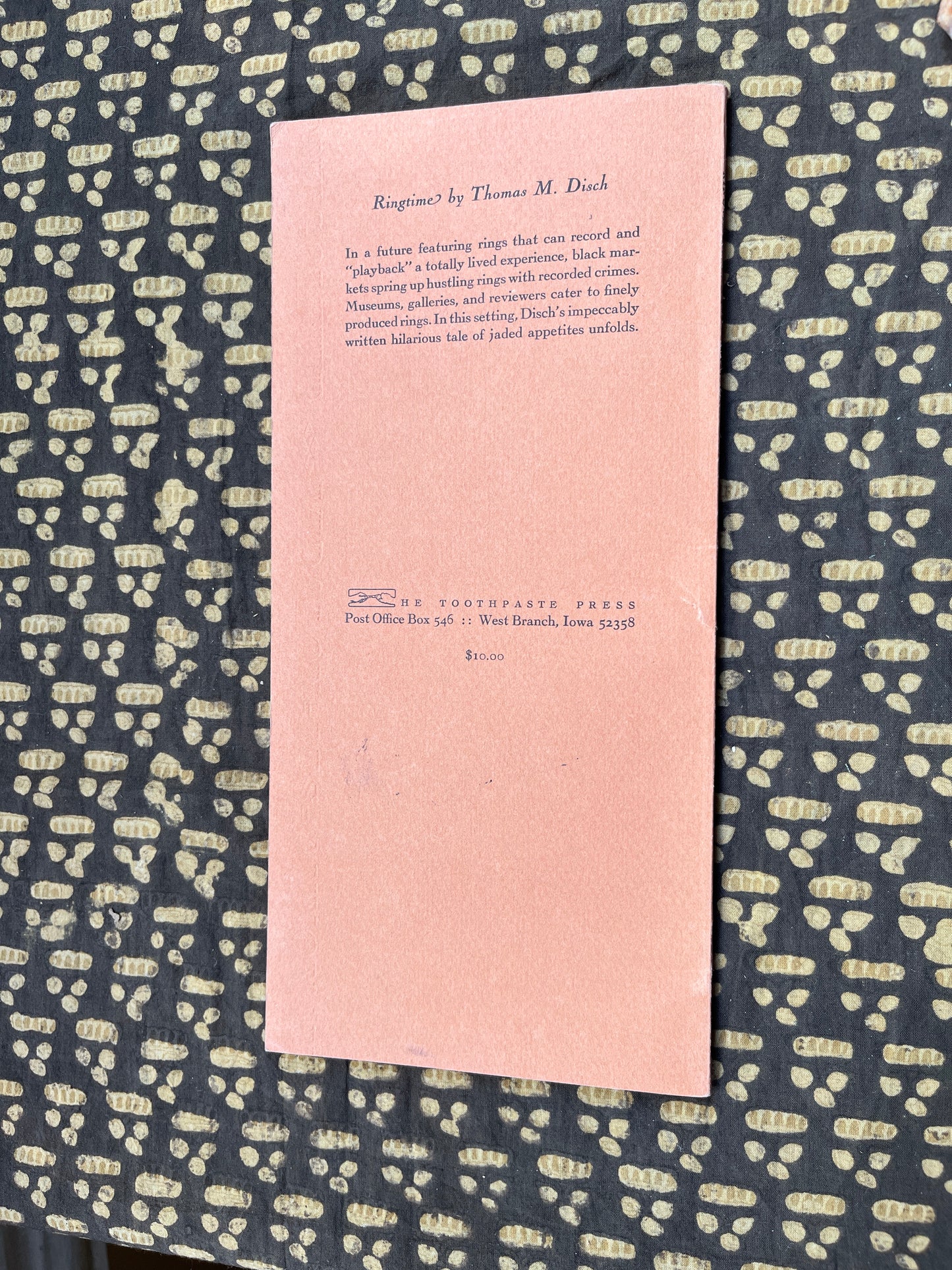 Ringtime [Signed Limited ed.] - Thomas M Disch