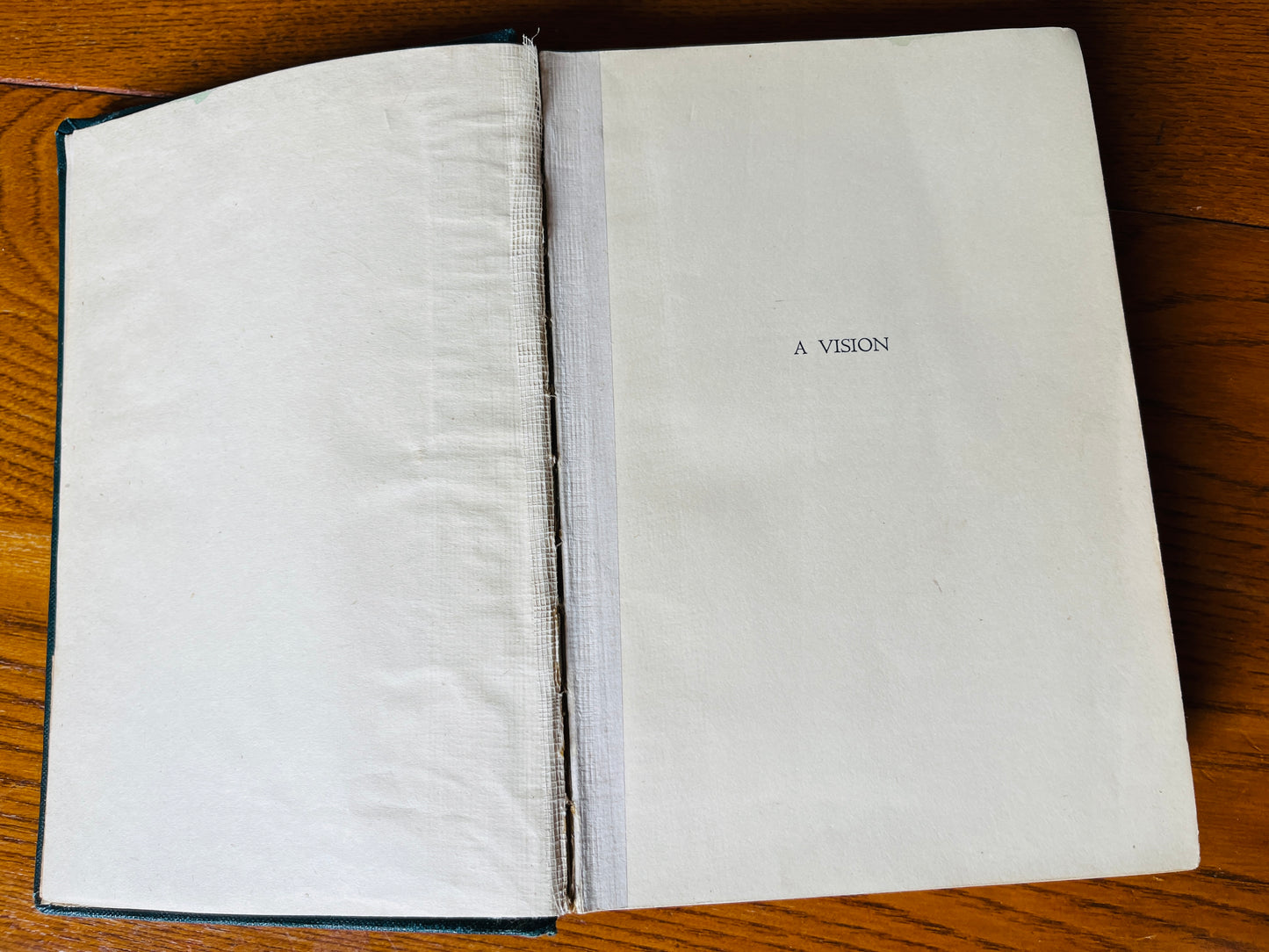A Vision - WB Yeats & George Yeats (1937 True First Edition of Version B)