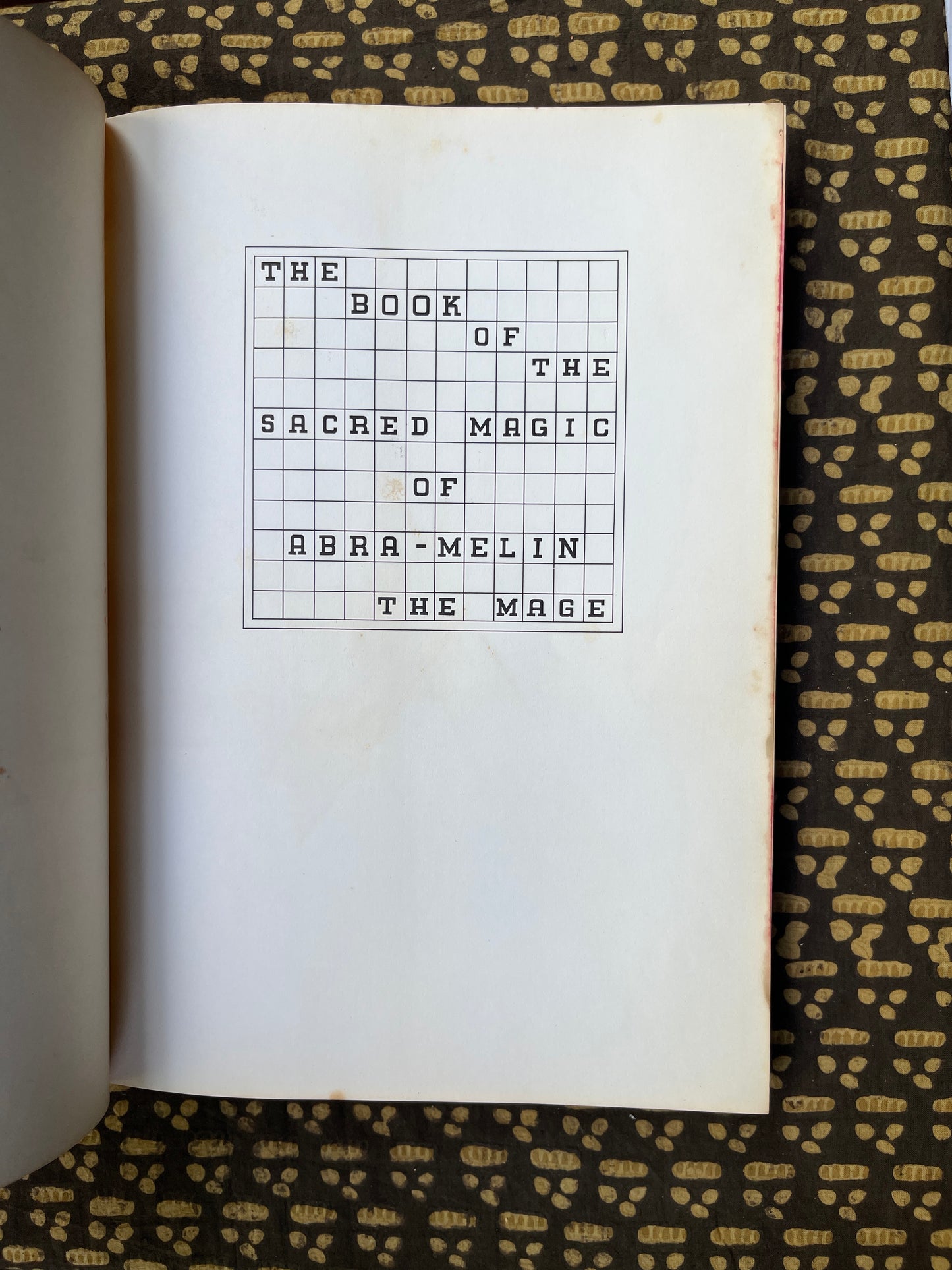 The Book Of The Sacred Magic Of Abra Melin The Mage Hardback