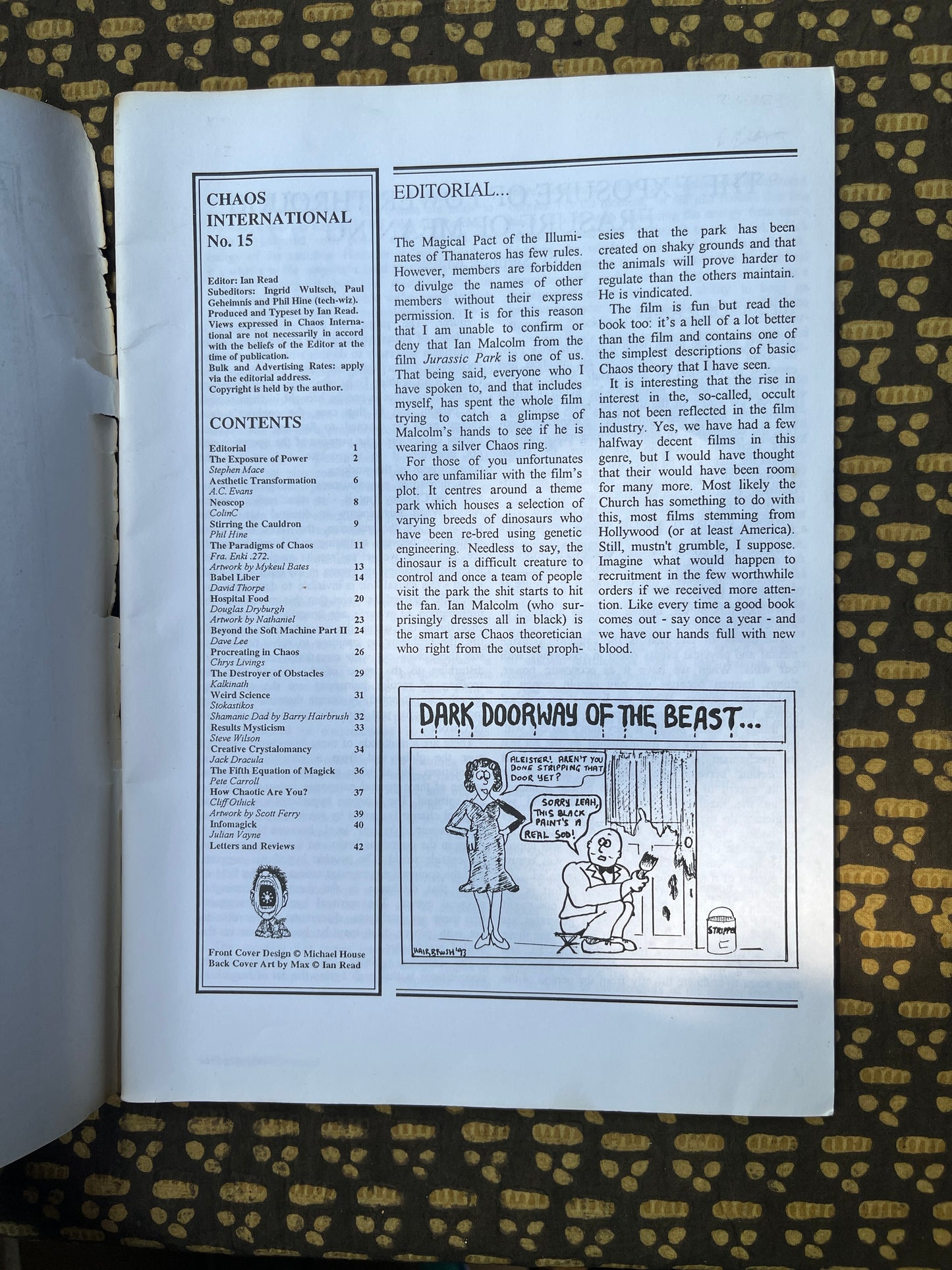 Chaos International issue #15 - 1989
