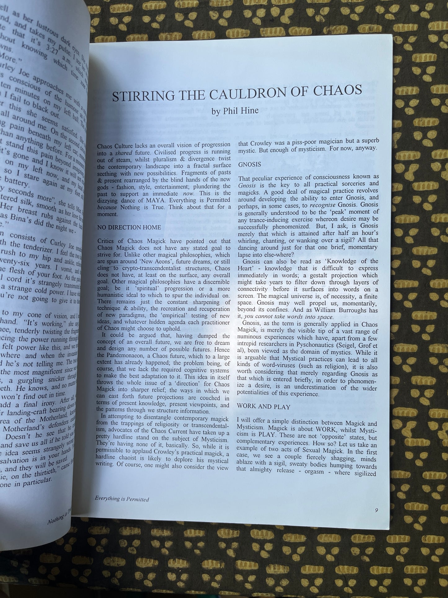 Chaos International issue #15 - 1989