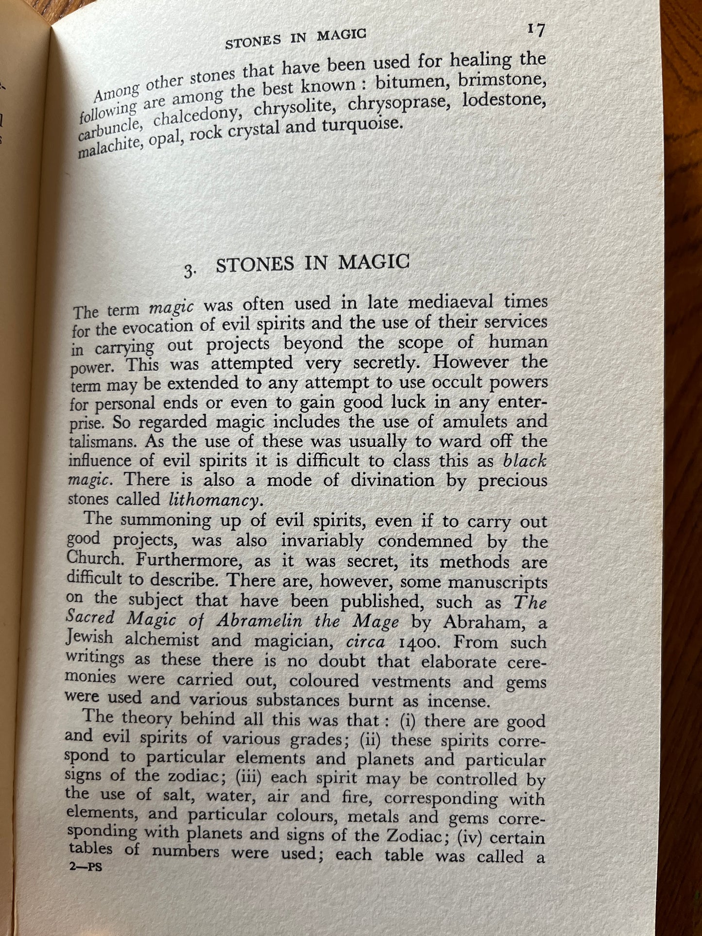 Precious Stone - W B Crow (Paths to Inner Power, 1968 First Edition)