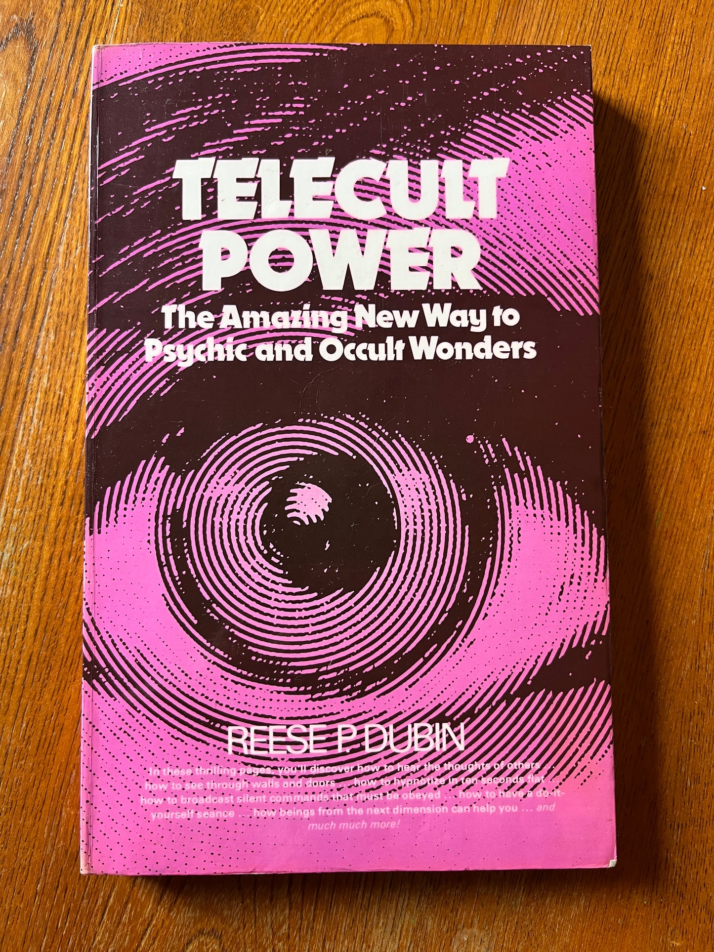 Telecult Power: The Amazing New Way to Psychic and Occult Wonders - Reese P Dubin