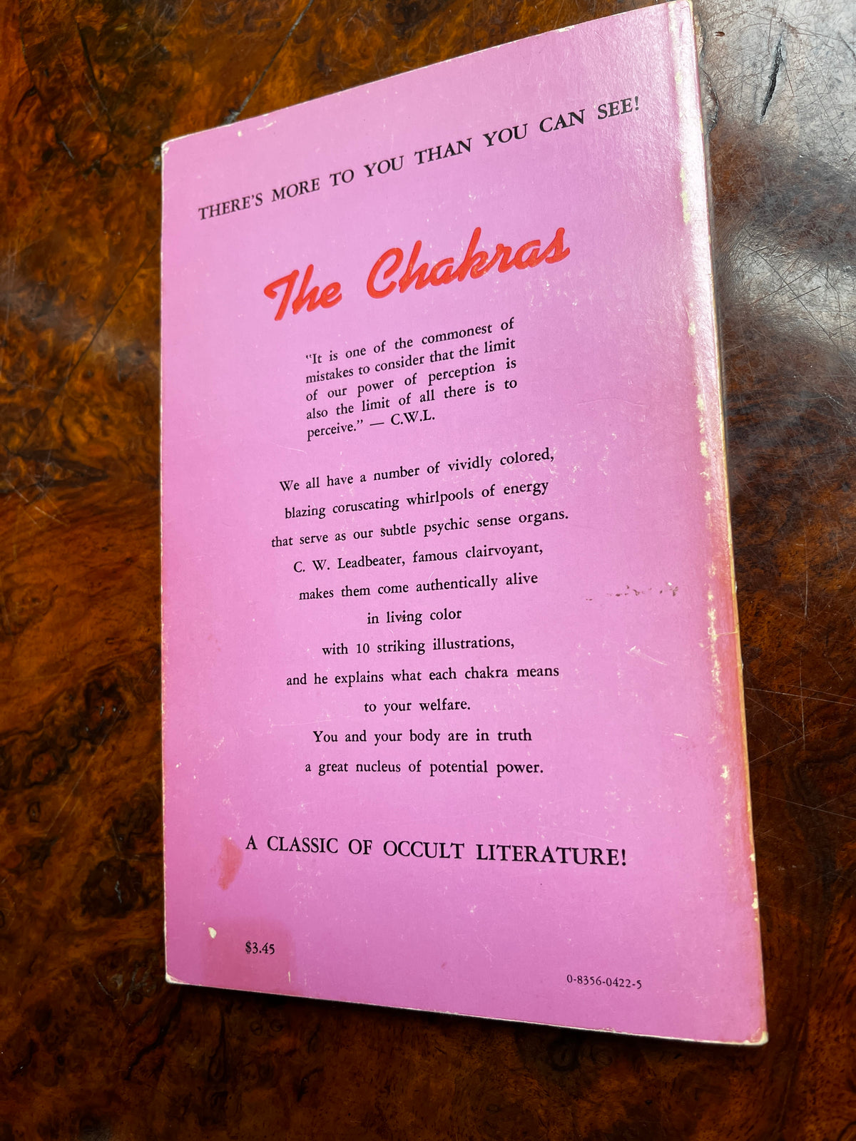 The Chakras - C W Leadbeater