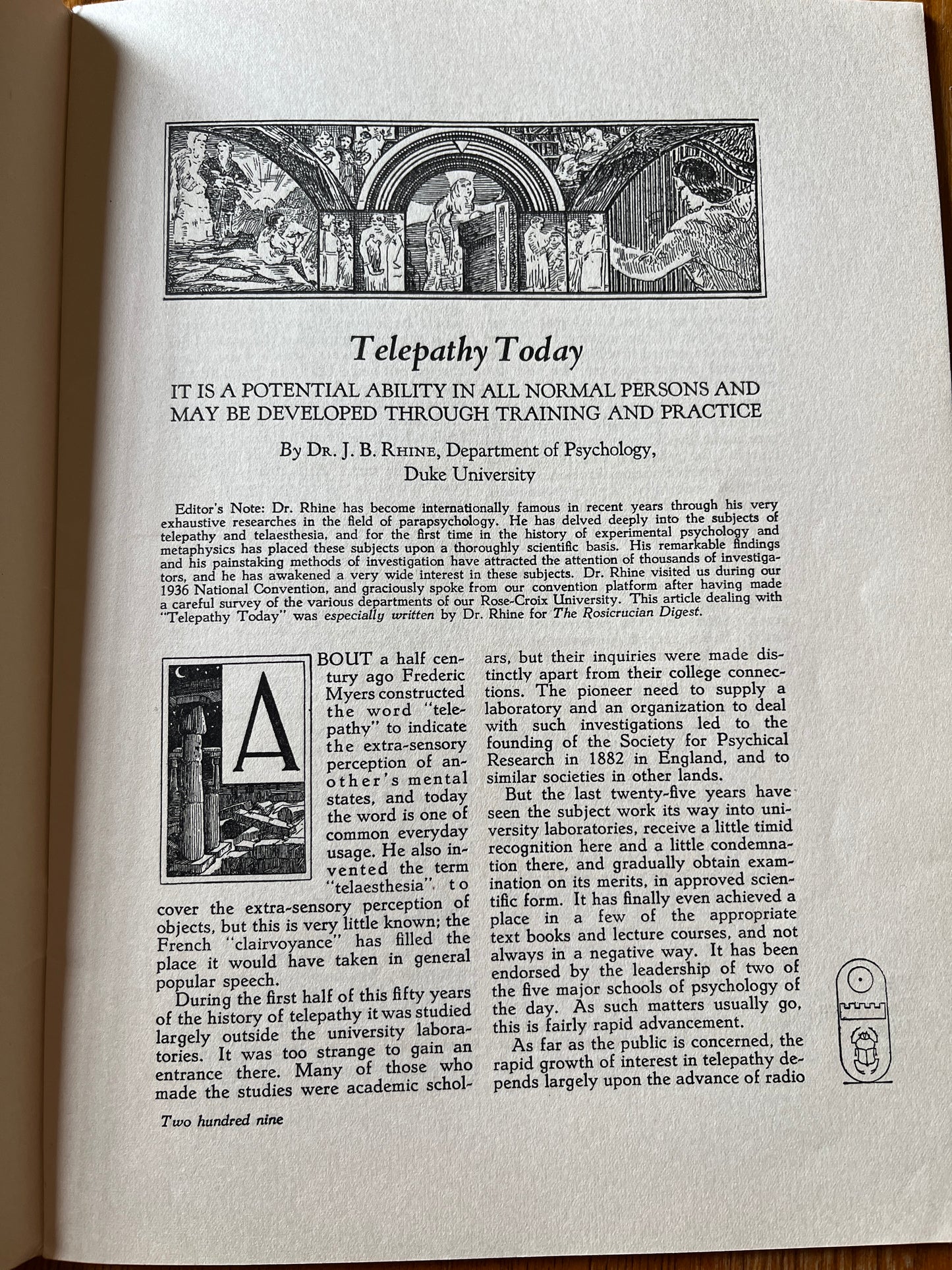The Rosicrucian Digest - March, May & July 1937 Secret Society Magazines