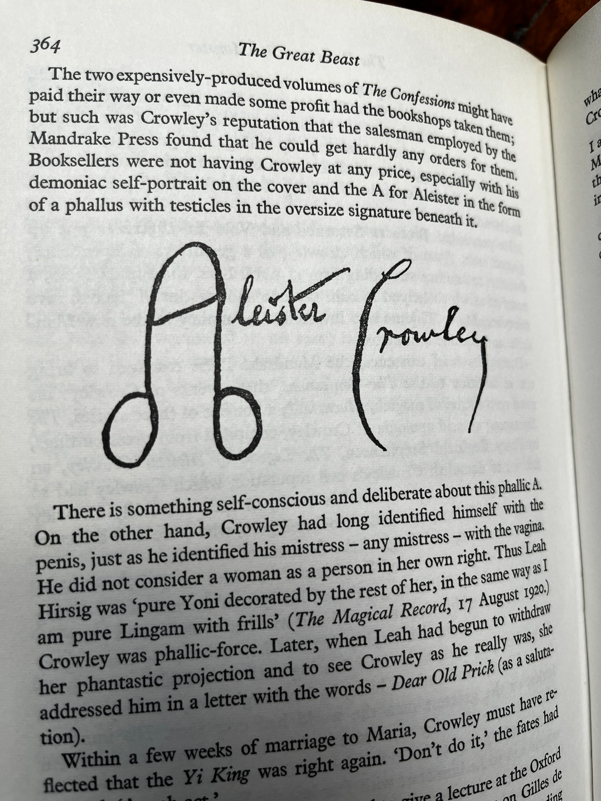 The Great Beast: The Life & Magick of Aleister Crowley - John Symonds (First Edition)