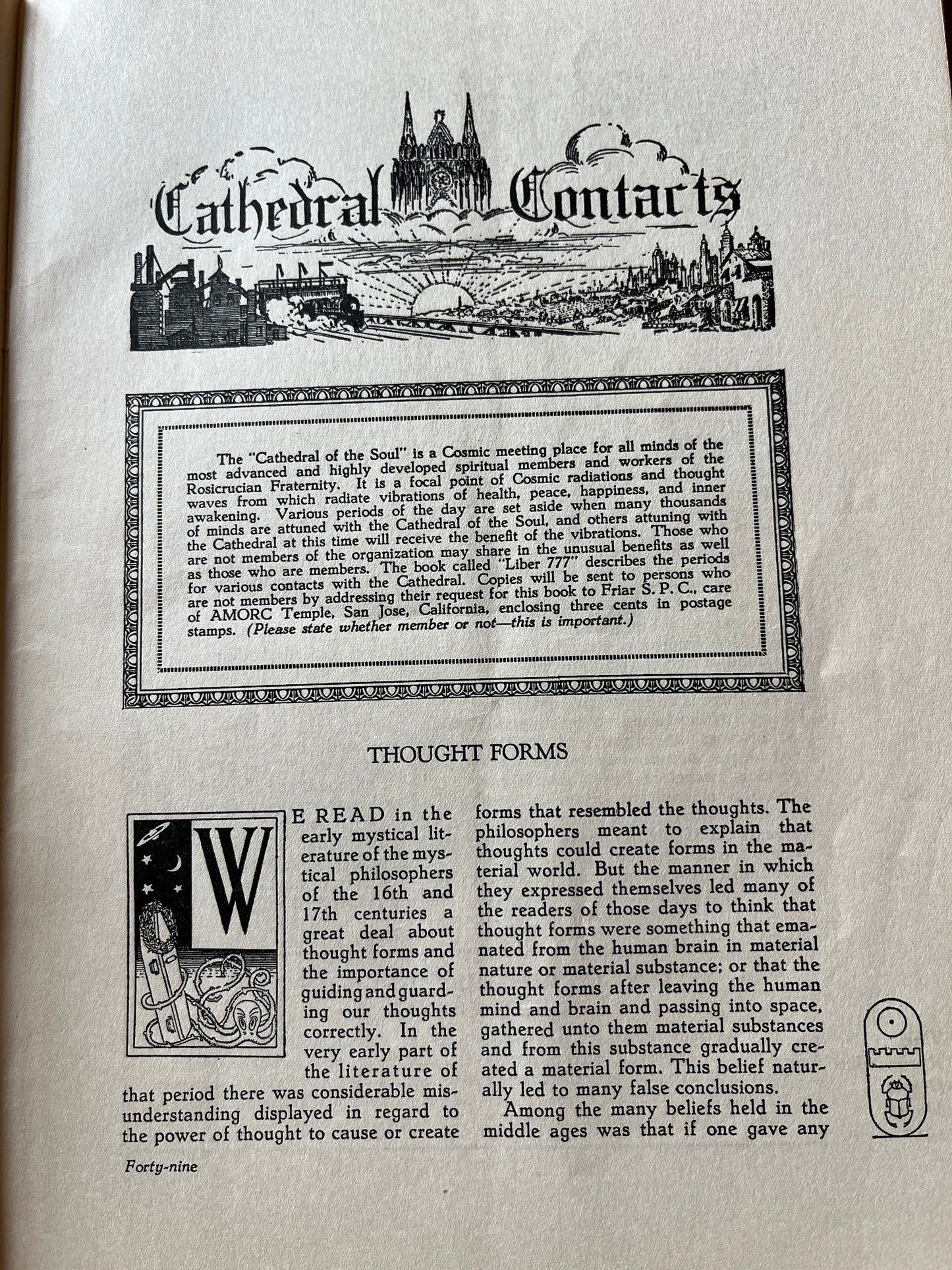 The Rosicrucian Digest - March, May & July 1937 Secret Society Magazines