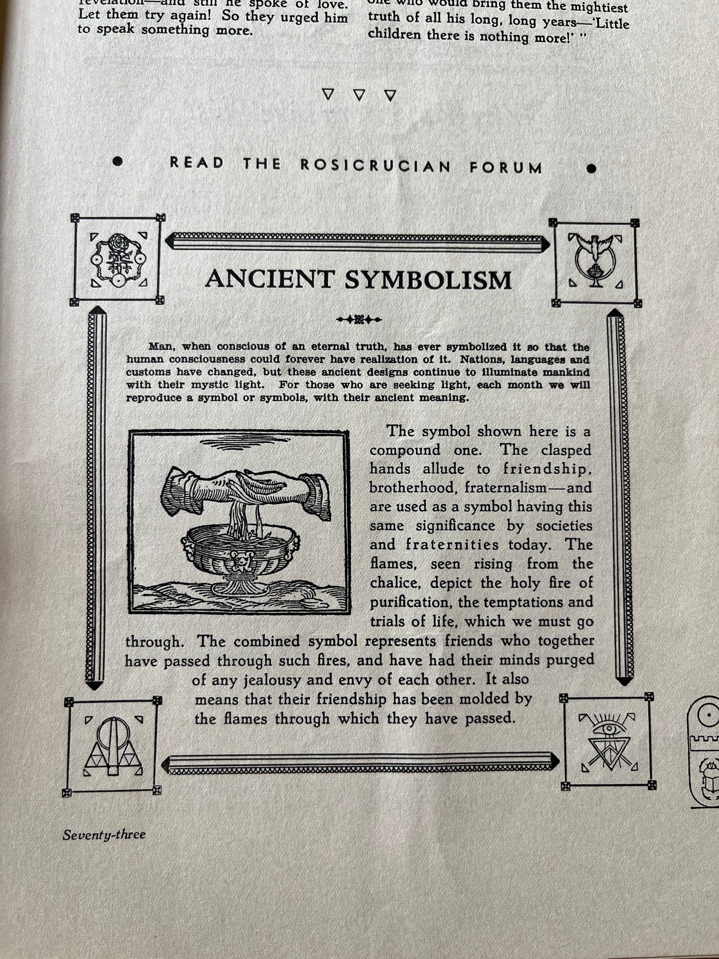 The Rosicrucian Digest - March, May & July 1937 Secret Society Magazines