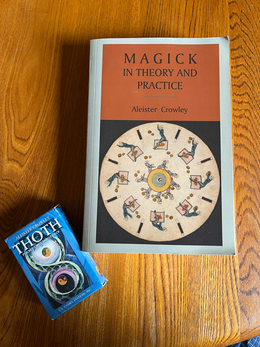Magick in Theory and Practice & Crowley Thoth Tarot Deck - Aleister Crowley
