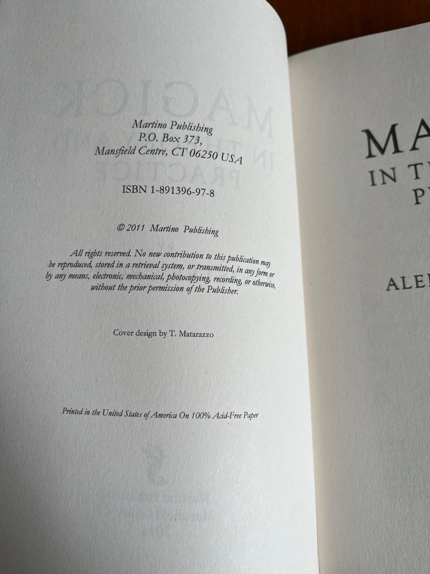Magick in Theory and Practice & Crowley Thoth Tarot Deck - Aleister Crowley
