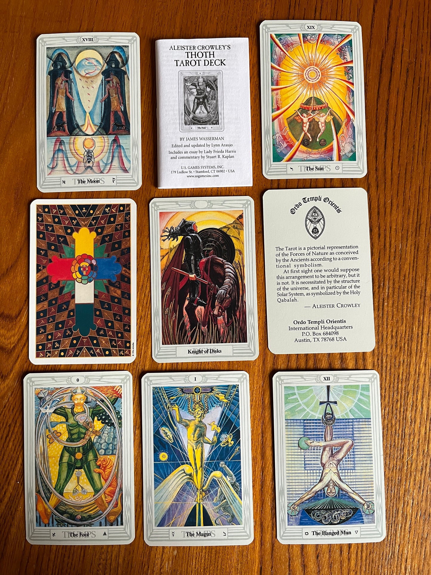Magick in Theory and Practice & Crowley Thoth Tarot Deck - Aleister Crowley