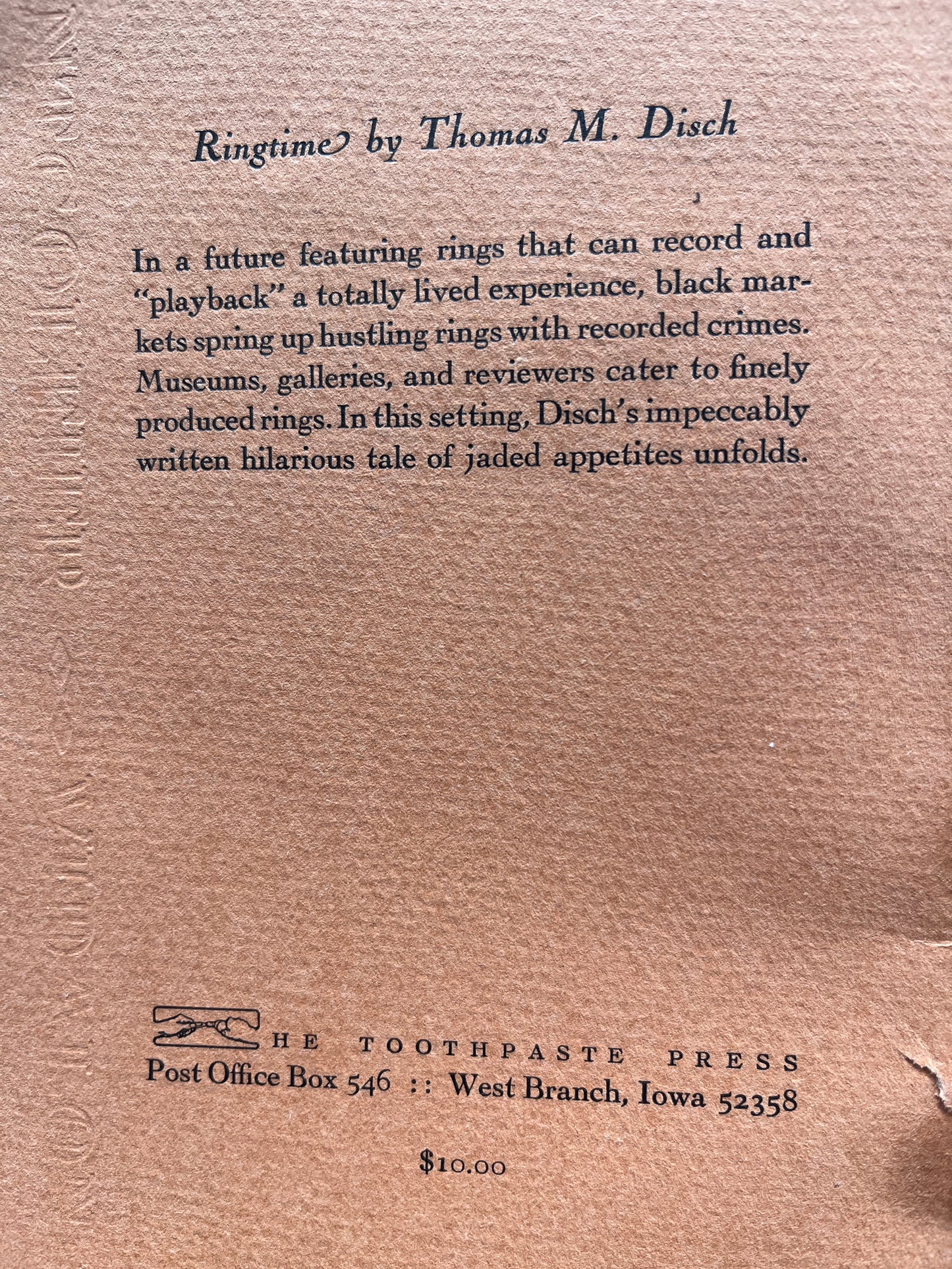 Ringtime [Signed Limited ed.] - Thomas M Disch