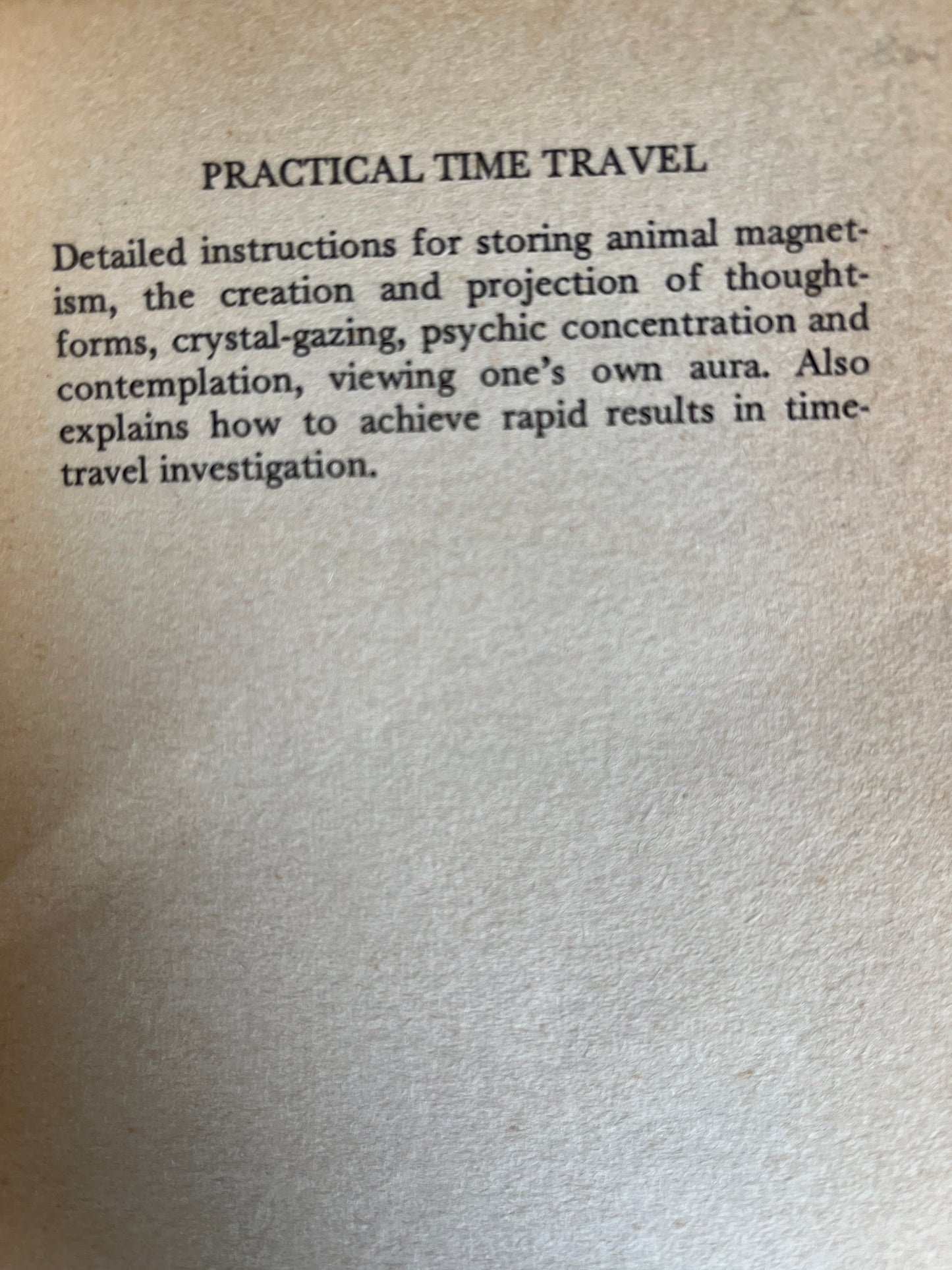 Practical Time Travel - Colin Bennett (Paths to Inner Power)
