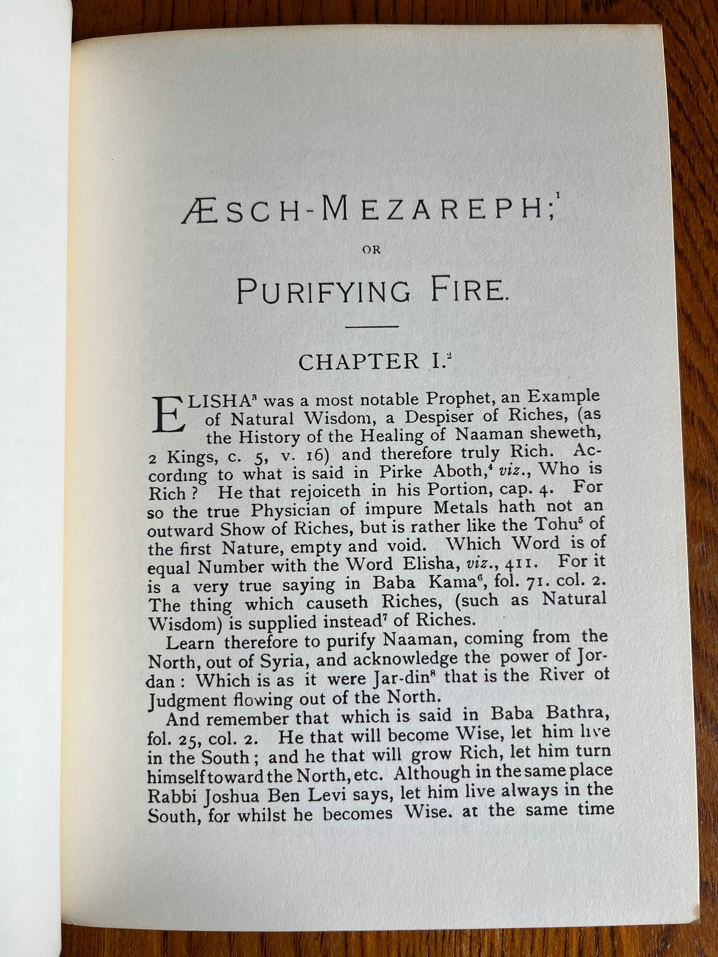 Aesch Mezareph (Purifying Fire) - W Wynn Westcott RARE