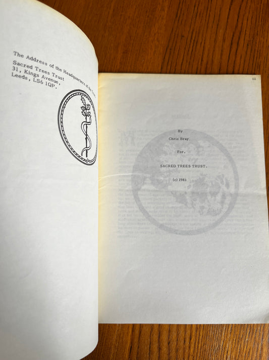 The Ancient View of the Tree - Chris Bray (RARE PAGAN ZINE)