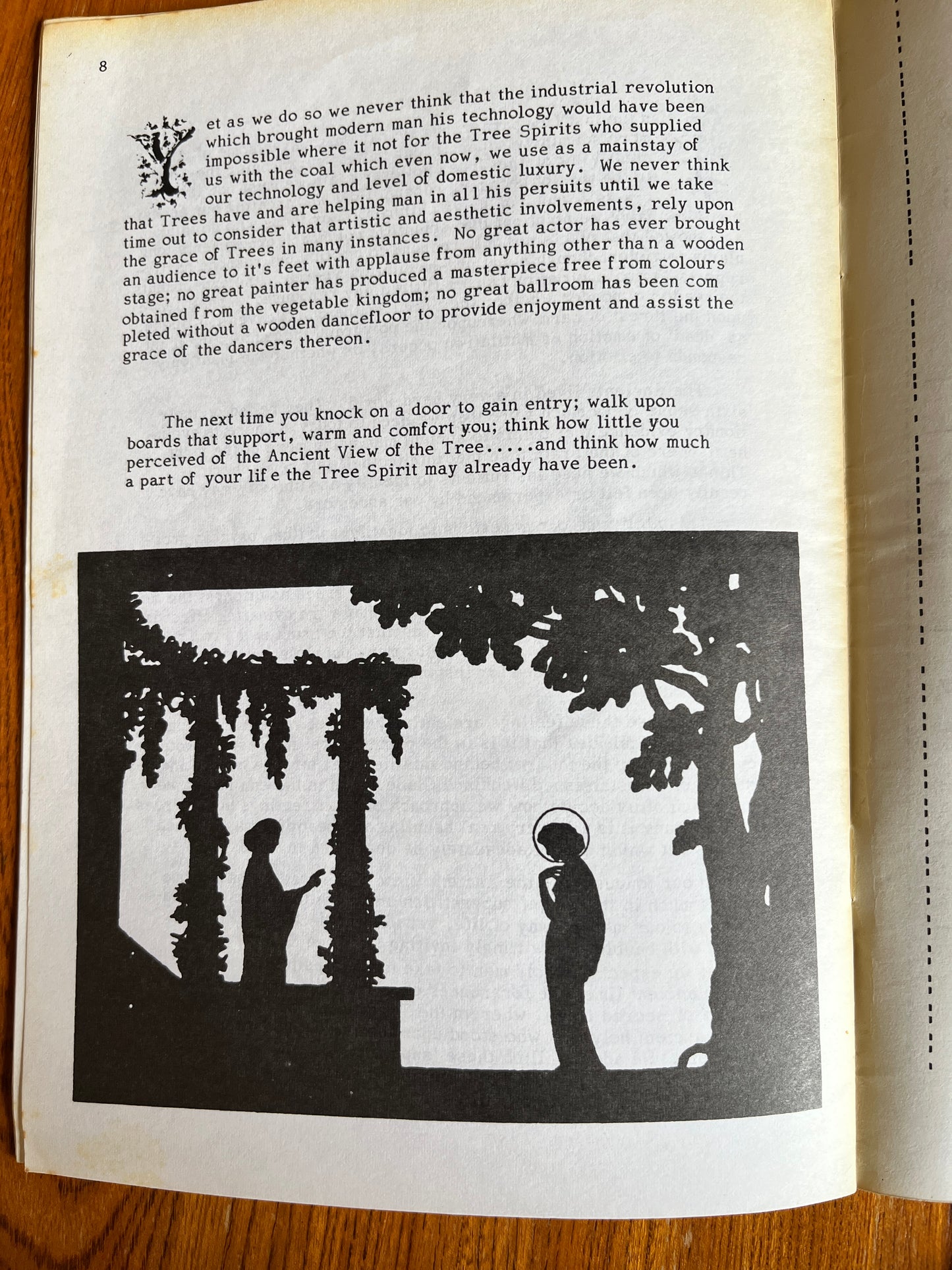 The Ancient View of the Tree - Chris Bray (RARE PAGAN ZINE)
